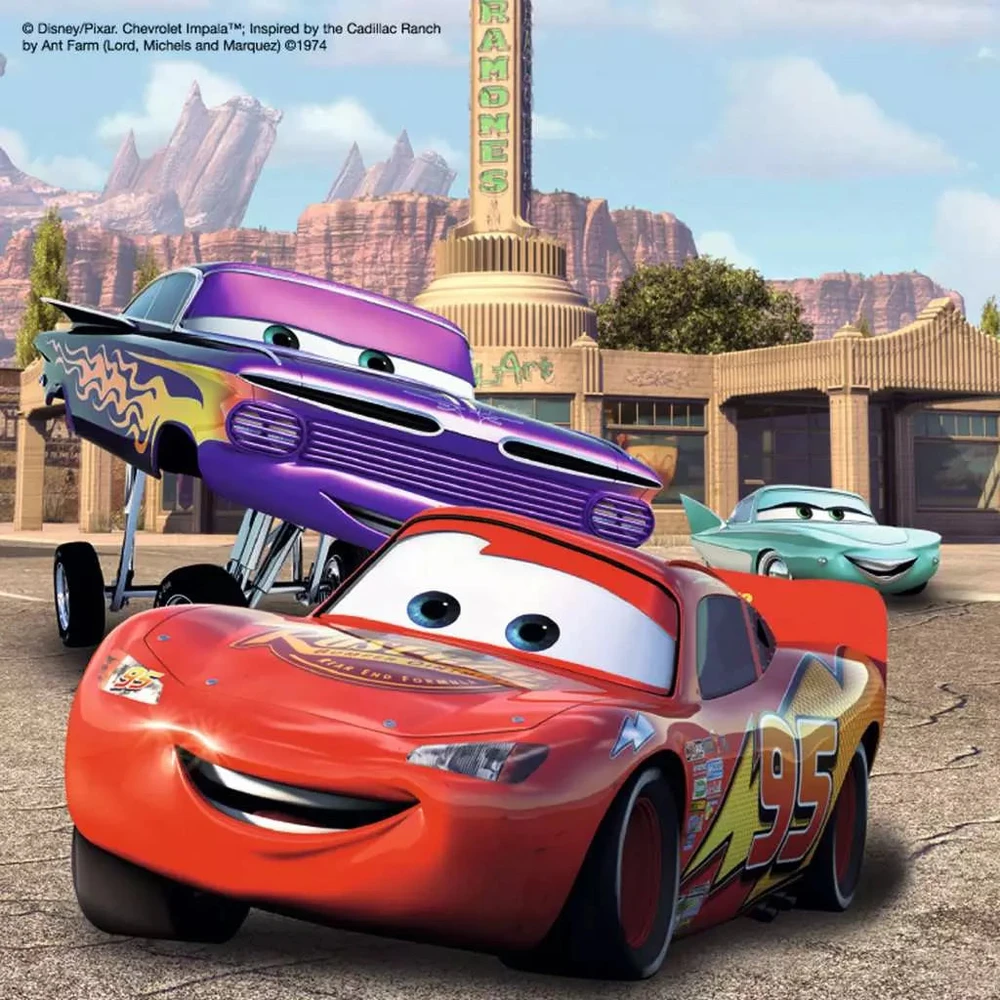 Ravensburger 5 dėlionės „Disney Pixar Ratai“, nuo 4 m.