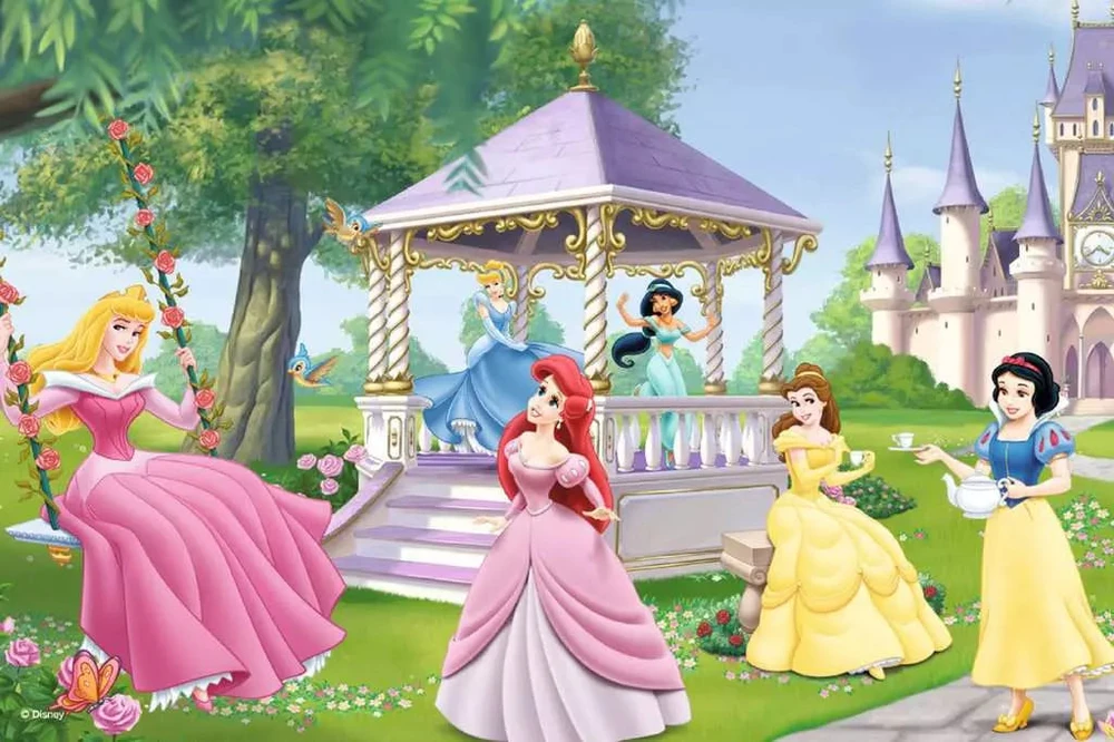 Ravensburger 6 dėlionės „Disney princesės“, 15–25 det., nuo 4 m.