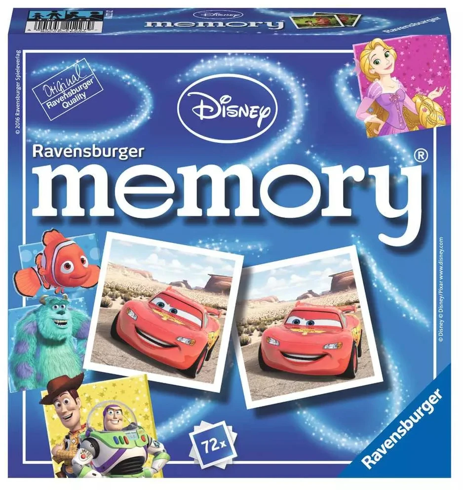 Ravensburger atminties žaidimas „Disney memory®“, 2–8 žaid., nuo 4 m.