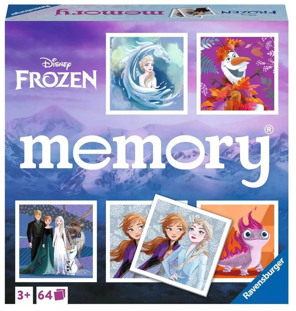 Ravensburger atminties žaidimas „Disney Frozen memory®“, 2–8 žaid., nuo 4 m.
