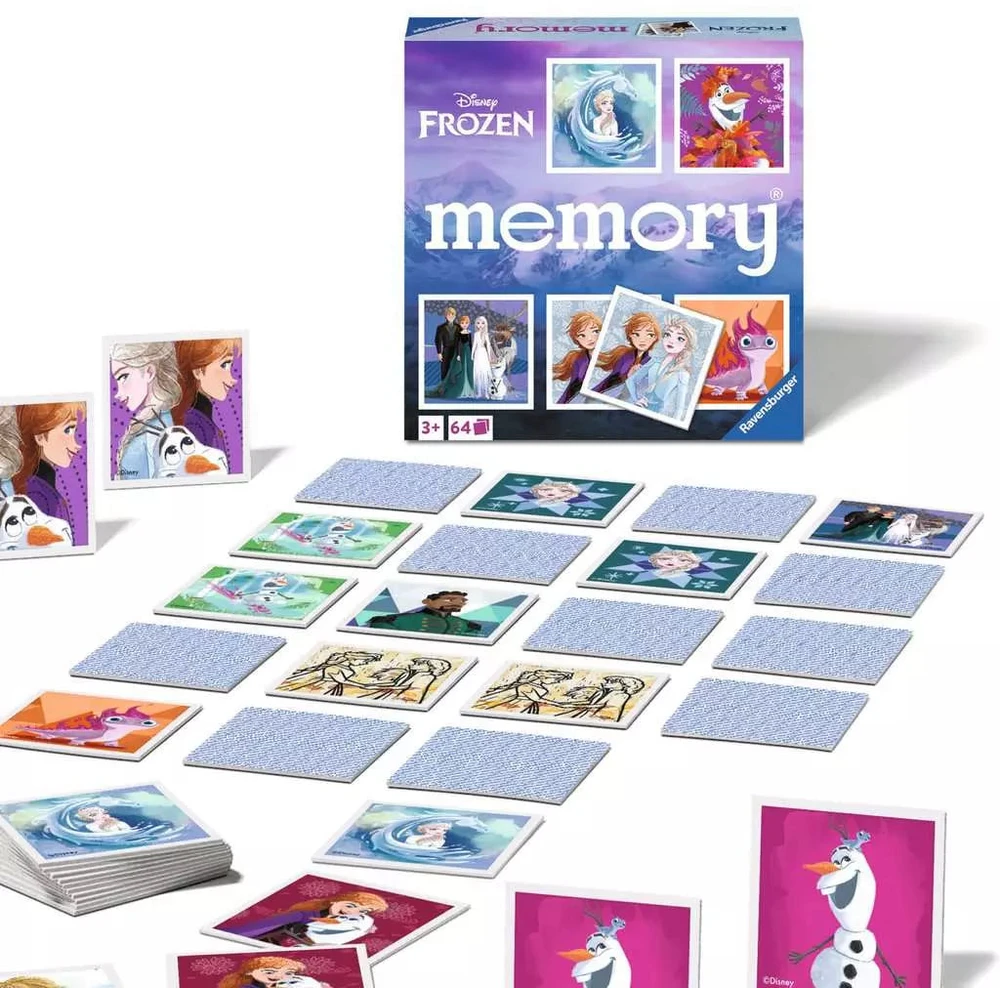 Ravensburger atminties žaidimas „Disney Frozen memory®“, 2–8 žaid., nuo 4 m.