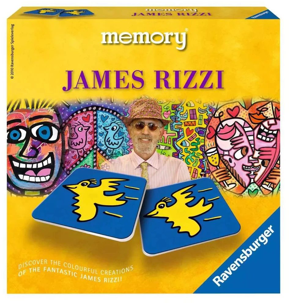 Ravensburger atminties žaidimas „James Rizzi memory®“, 2–8 žaid., nuo 8 m.