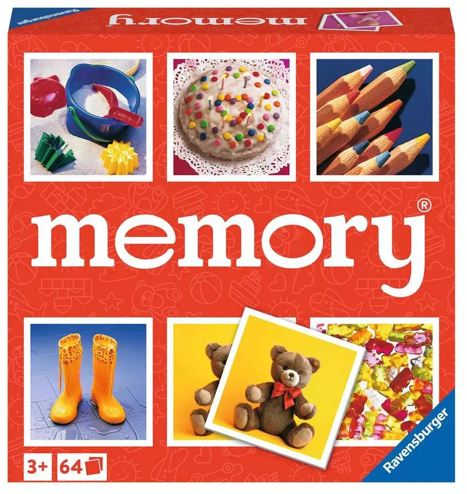 Ravensburger atminties žaidimas „Junior memory®“, 2–8 žaid., nuo 4 m.