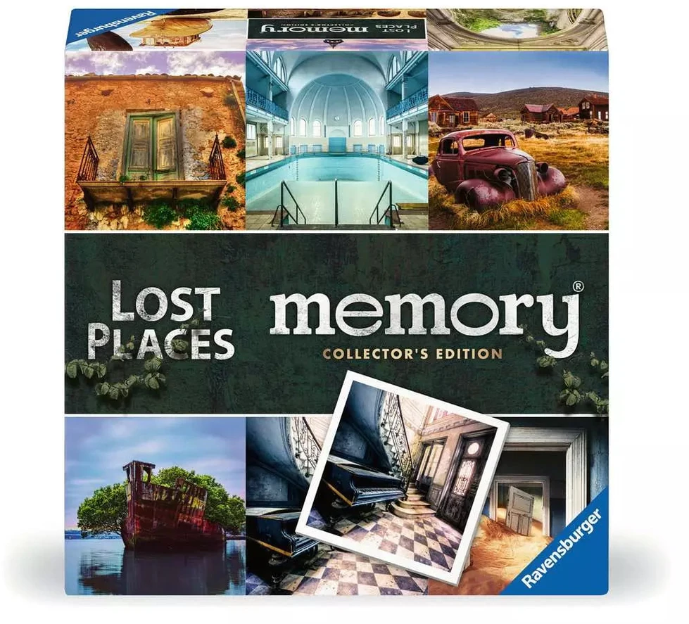 Ravensburger atminties žaidimas „Lost Places memory®“