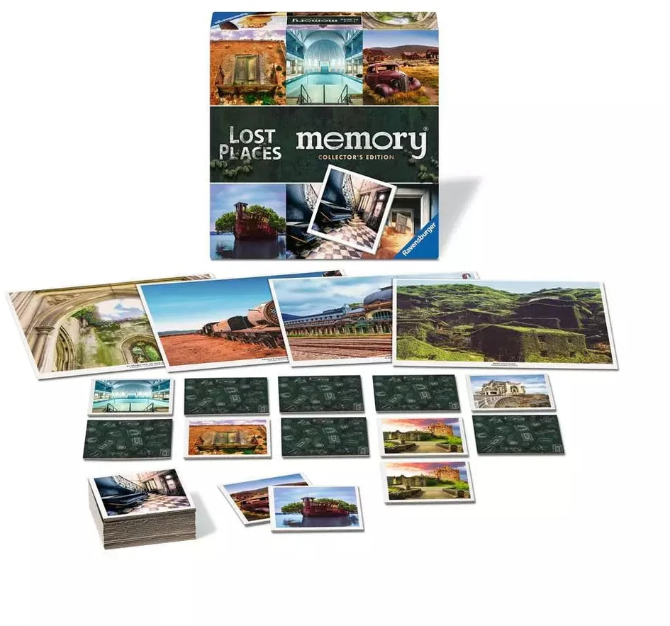 Ravensburger atminties žaidimas „Lost Places memory®“