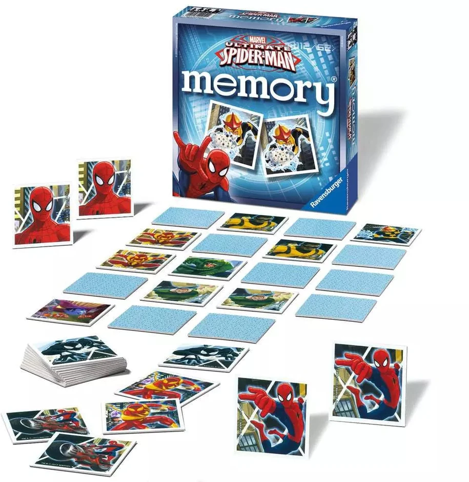 Ravensburger atminties žaidimas „Marvel Ultimate Spider-Man memory®“, nuo 4 m.