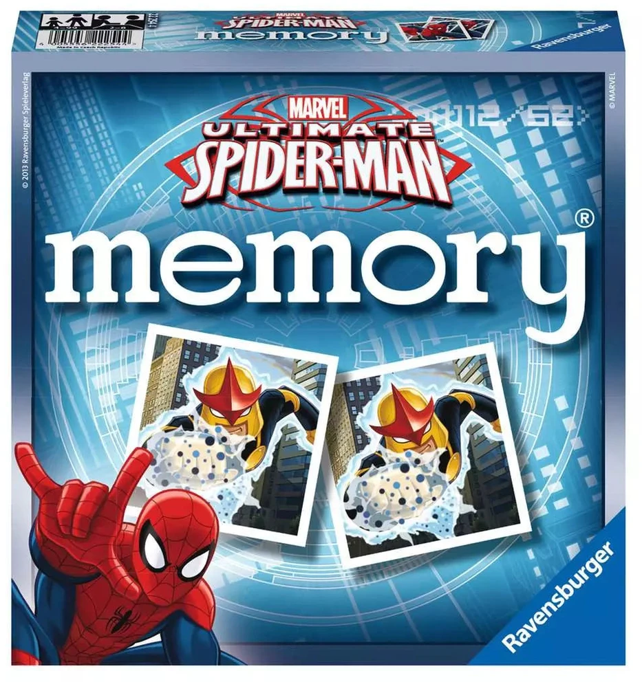 Ravensburger atminties žaidimas „Marvel Ultimate Spider-Man memory®“, nuo 4 m.