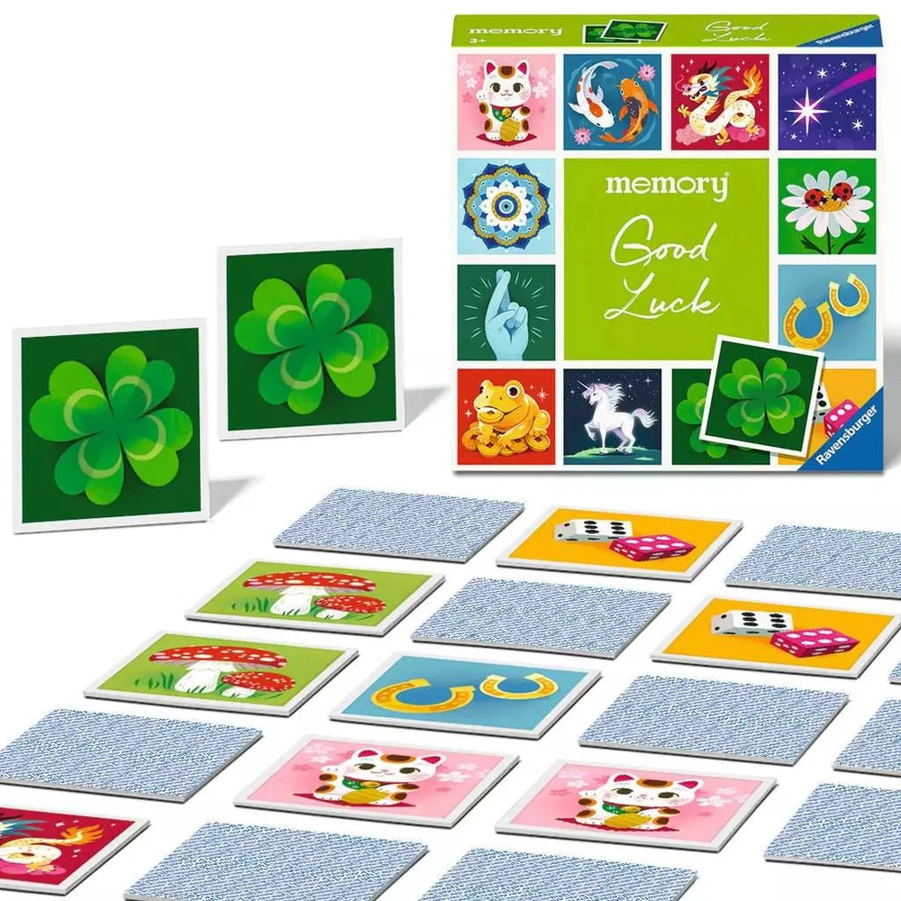 Ravensburger atminties žaidimas „Moments memory® Good Luck“