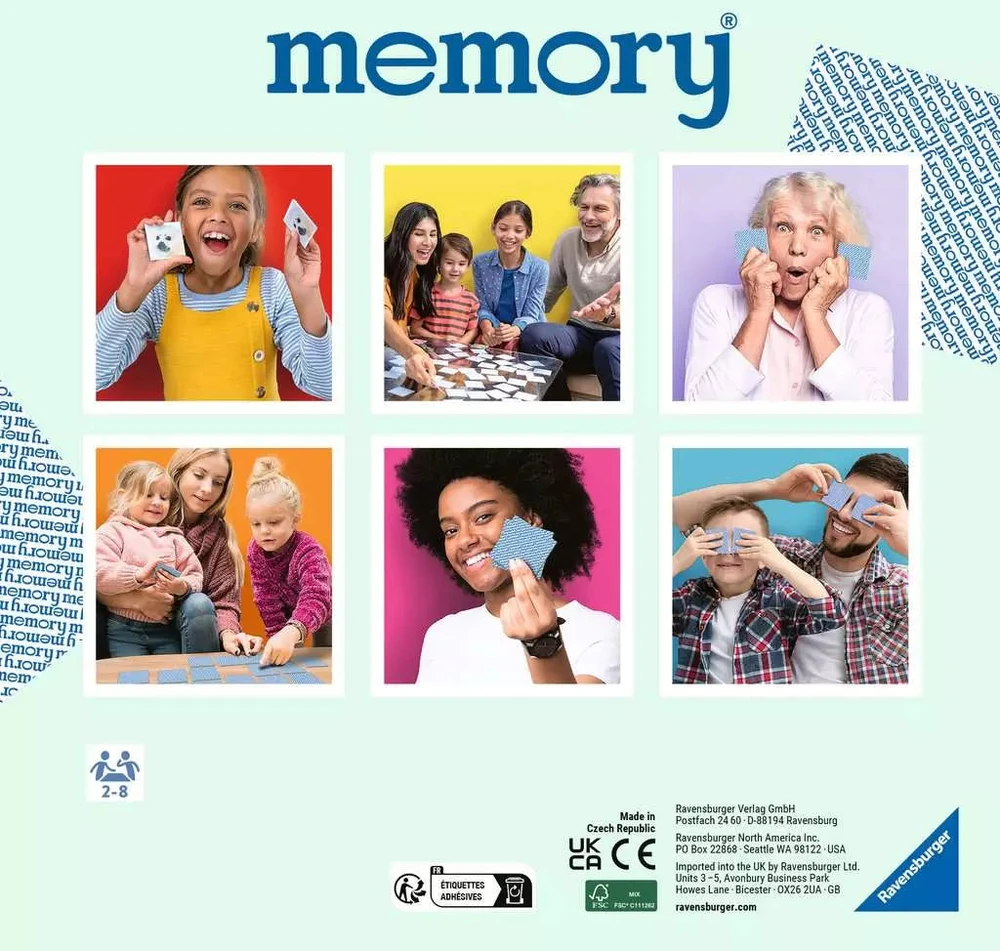 Ravensburger atminties žaidimas „PAW Patrol memory®“, 2–8 žaid., nuo 4 m.