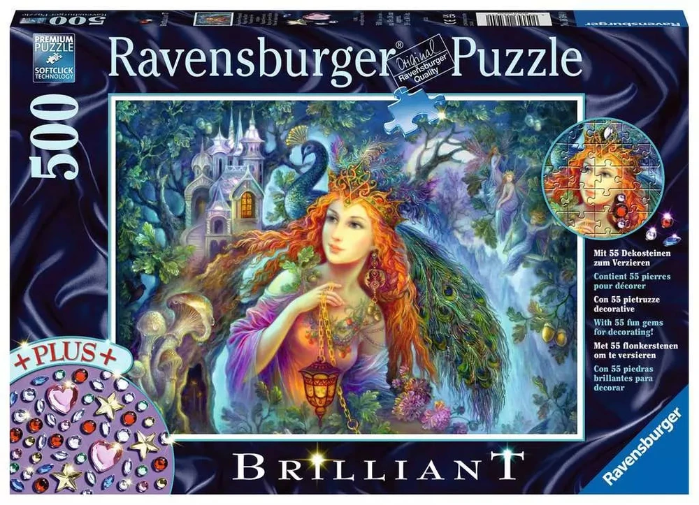 Ravensburger Brilliant dėlionė „Stebuklingos fėjų dulkės“, 500 det.