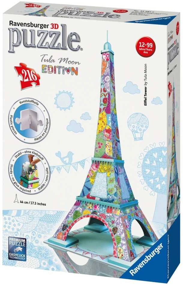 Ravensburger dėlionė "3D Puzzle Eiffel Tower by Tula Moon"