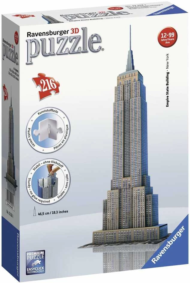 Ravensburger 3D Dėlionė 216 vnt. - Empire State Building