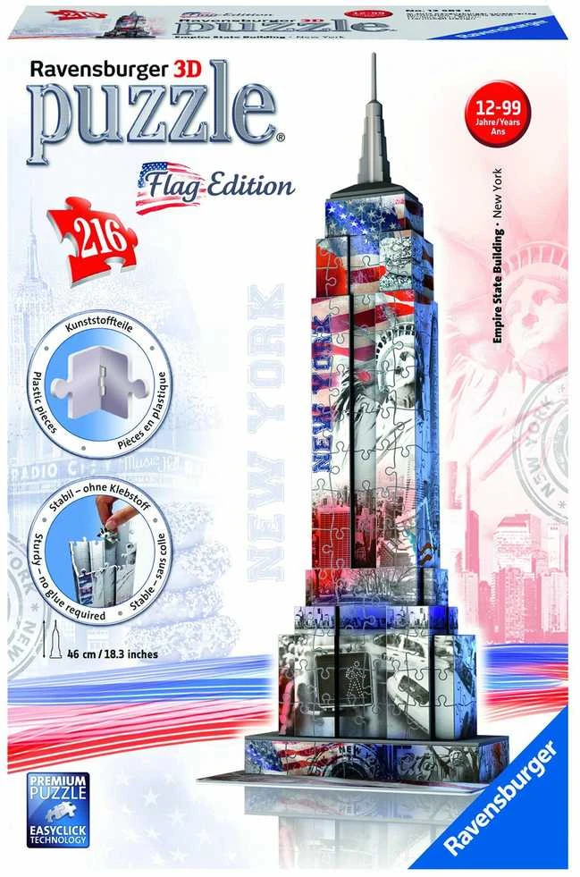 Ravensburger 3D Dėlionė 216 vnt. - Empire State Building