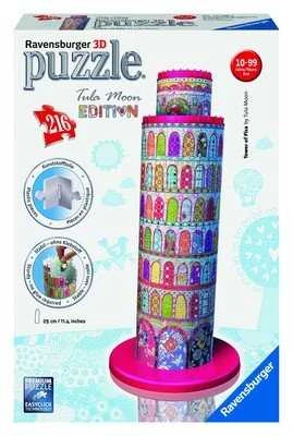 Ravensburger dėlionė "3D Puzzle Tower of Pisa by Tula Moon"