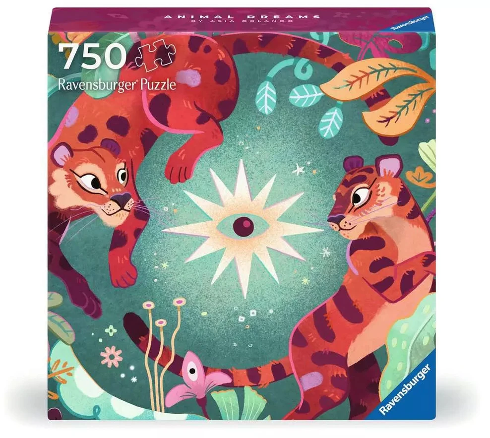 Ravensburger dėlionė „Art & Soul: gyvūnų dvasia“, 750 det.