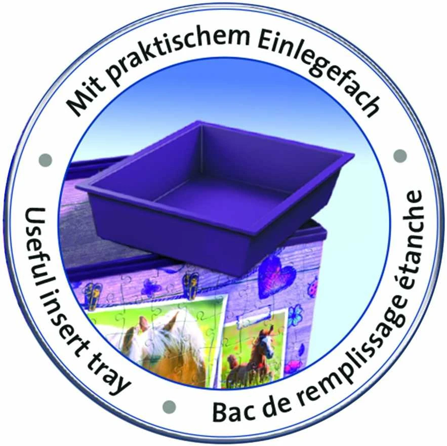 Ravensburger dėlionė - dėžė "3D Puzzle Storage Box"