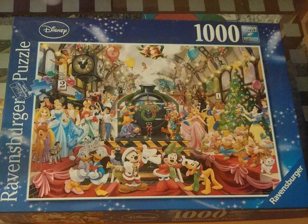 Ravensburger dėlionė „Disney Kalėdų traukinys“, 1000 det.