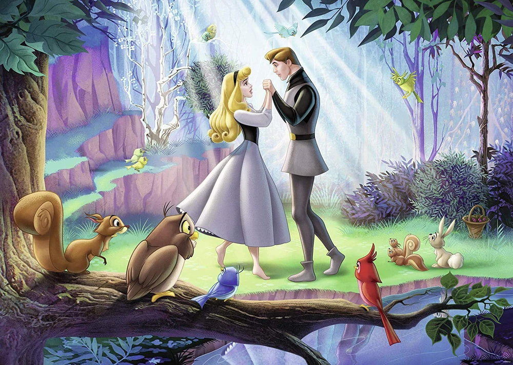 Ravensburger Dėlionė 1000 vnt. - Disney Miegančioji gražuolė
