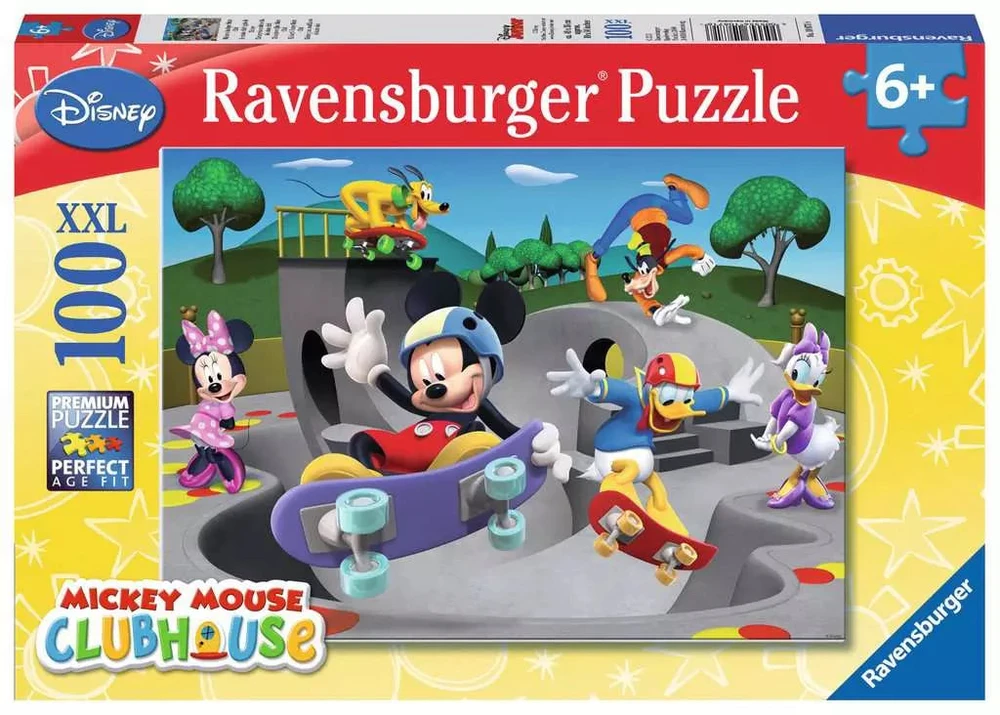 Ravensburger dėlionė „Disney Peliukas Mikis“, 100 XXL det., nuo 6 m.
