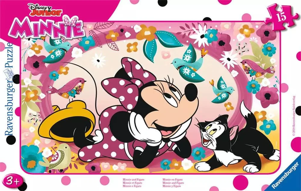 Ravensburger dėlionė „Disney Pelytė Mini“, 15 det., nuo 3 m.
