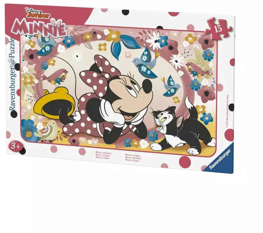 Ravensburger dėlionė „Disney Pelytė Mini“, 15 det., nuo 3 m.