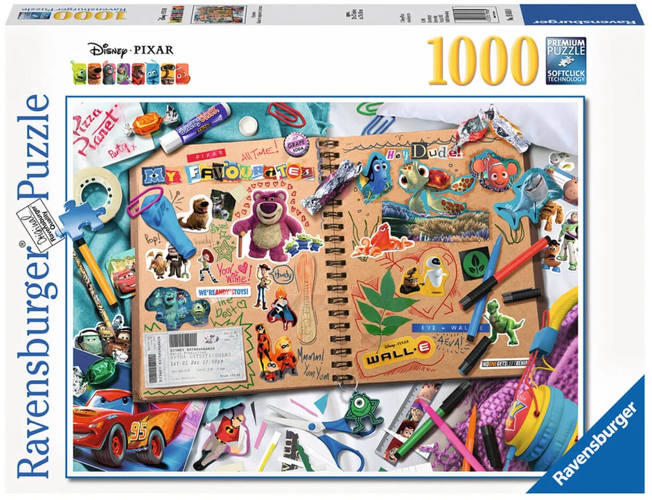 Ravensburger dėlionė „Disney Pixar albumas“, 1000 det.