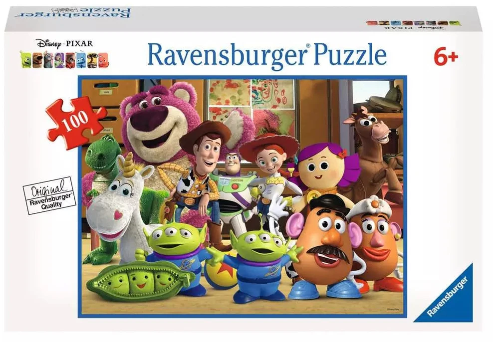 Ravensburger dėlionė „Disney Pixar Žaislų istorija“, 100 XXL det., nuo 6 m.