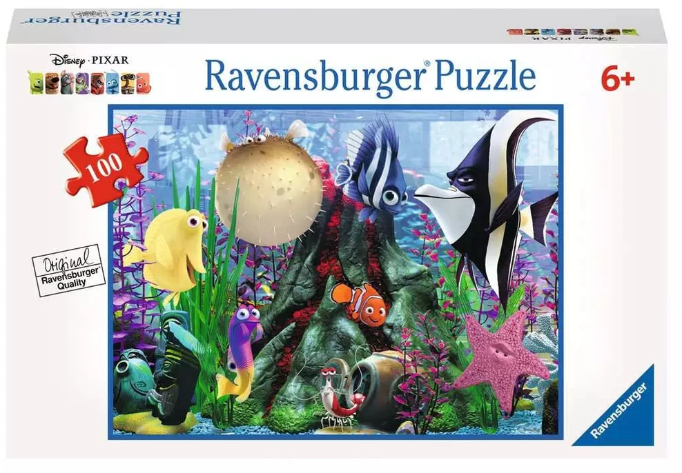 Ravensburger dėlionė „Disney Pixar Žuviukas Nemo“, 100 XXL det., nuo 6 m.