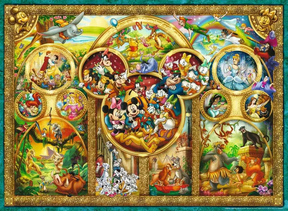 Ravensburger dėlionė „Disney šeima“, 500 det.