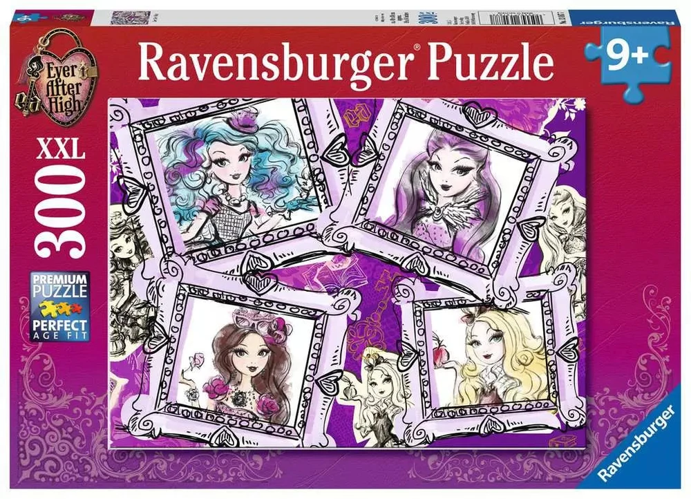 Ravensburger dėlionė „Ever After High“, 300 XXL det., nuo 9 m.
