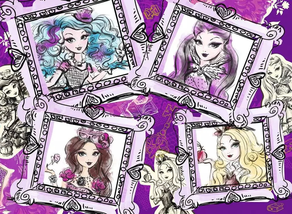 Ravensburger dėlionė „Ever After High“, 300 XXL det., nuo 9 m.