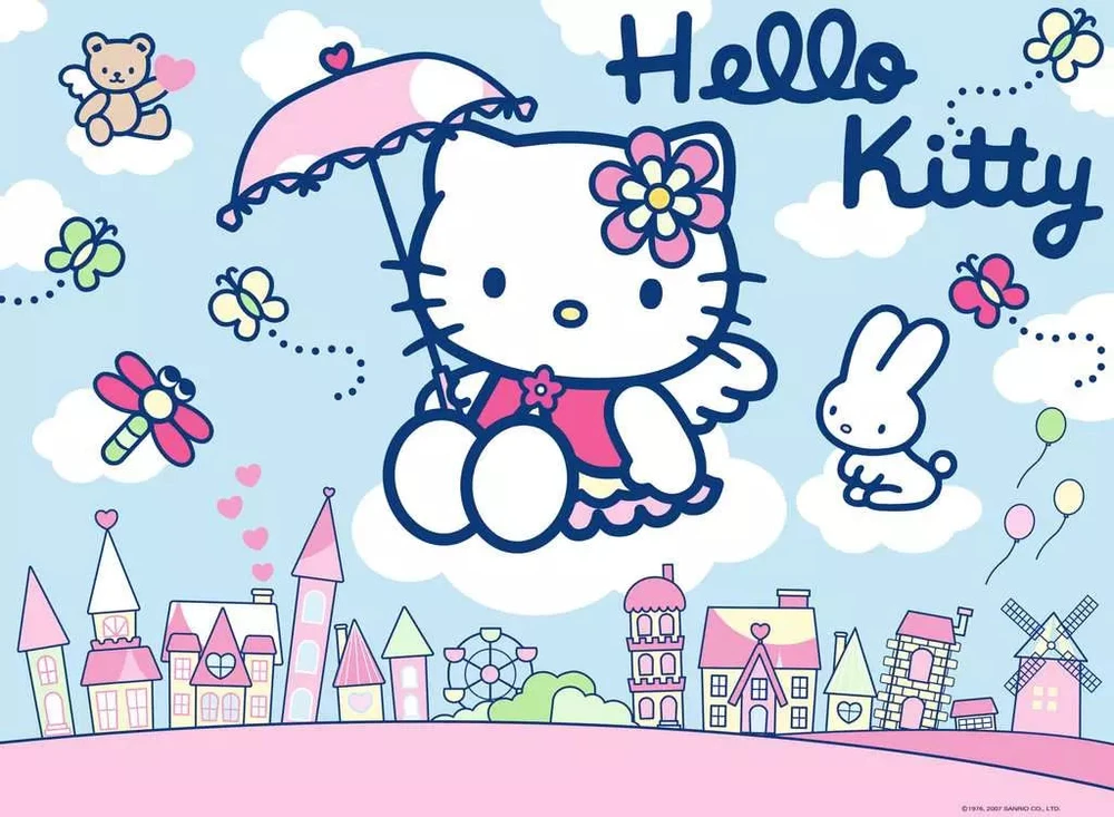 Ravensburger dėlionė „Hello Kitty“, 500 det.