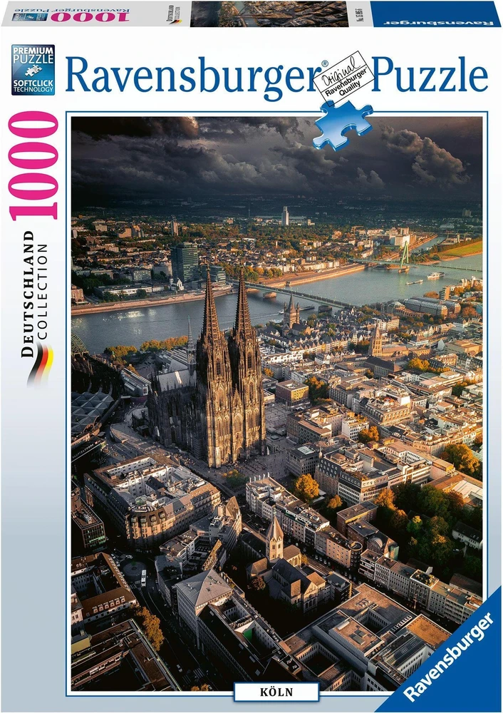 Ravensburger dėlionė „Kelno katedra“, 1000 det.