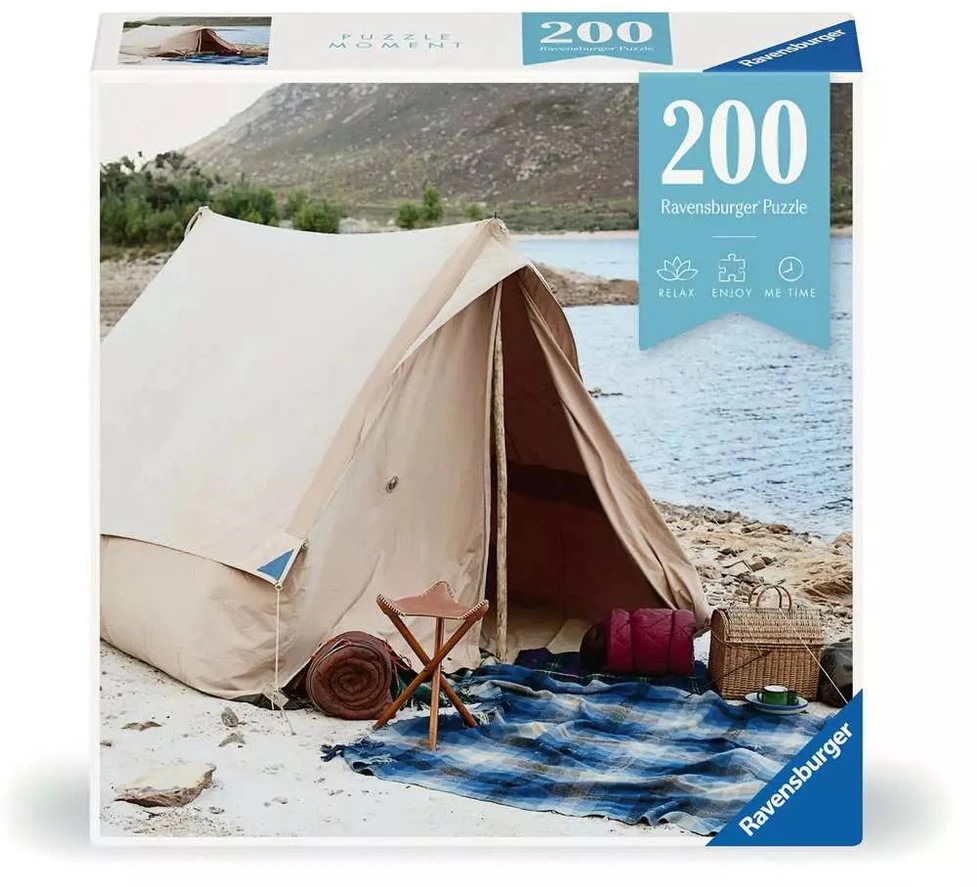 Ravensburger Dėlionė 200 vnt. - Stovyklavimas