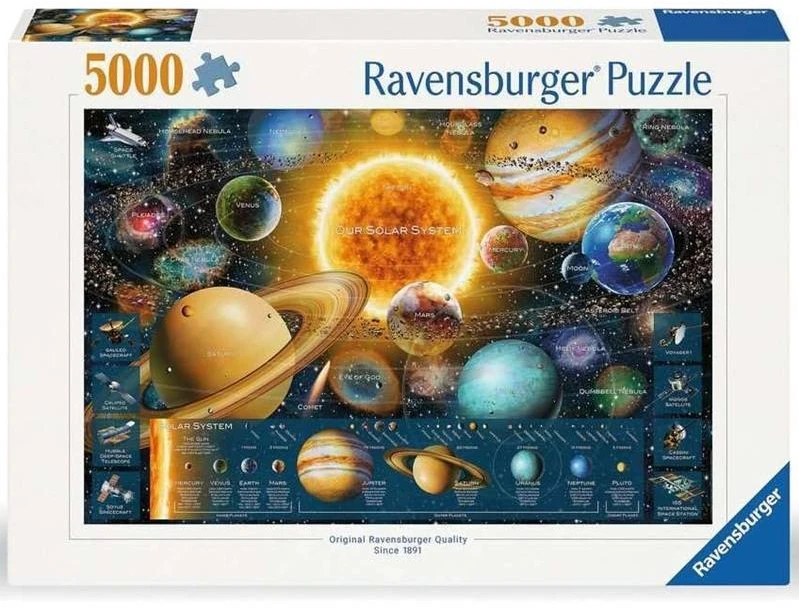 Ravensburger Dėlionė 5000 vnt. - Planetų sistema