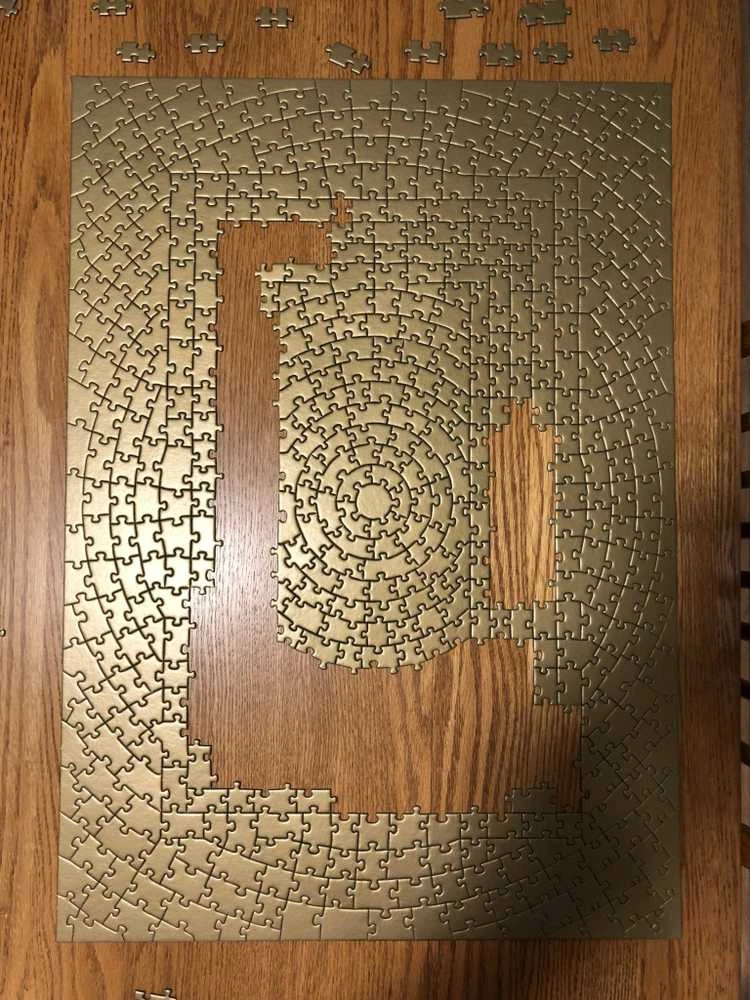Ravensburger Dėlionė 631 vnt. - "Krypt" Auksinė