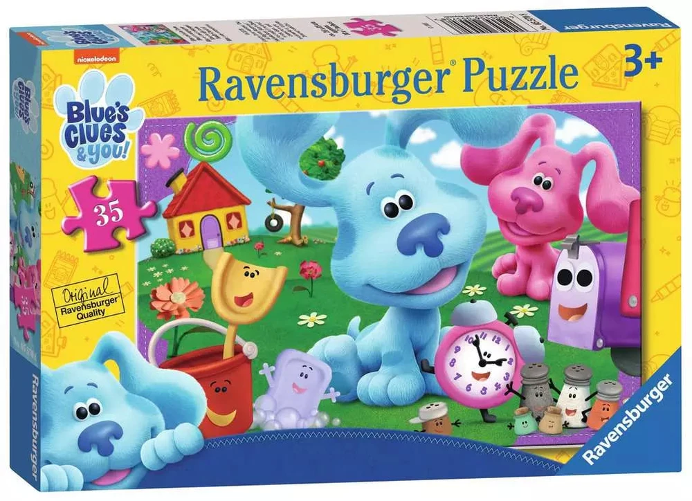 Ravensburger dėlionė „Mėlyna's Clues“, 35 det., nuo 4 m.