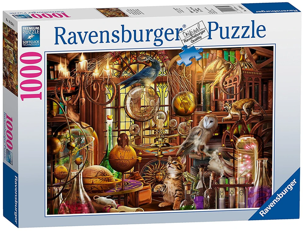 Ravensburger Dėlionė 1000 vnt. - Burtininko kambarys