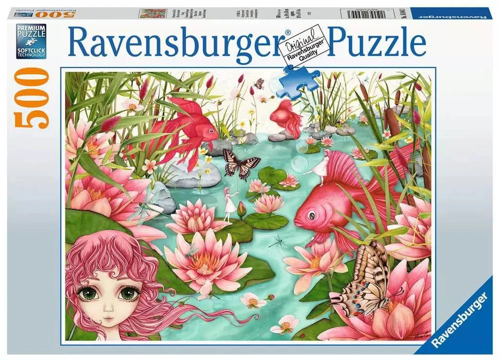 Ravensburger dėlionė „Minu svajonės prie tvenkinio“, 500 det.