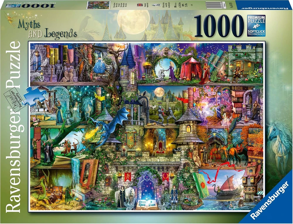 Ravensburger Dėlionė 1000 vnt. - Mitai ir legendos