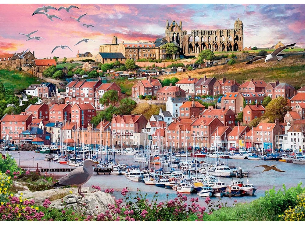 Ravensburger dėlionė „Saulėlydis Vitbyje“, 1000 det.