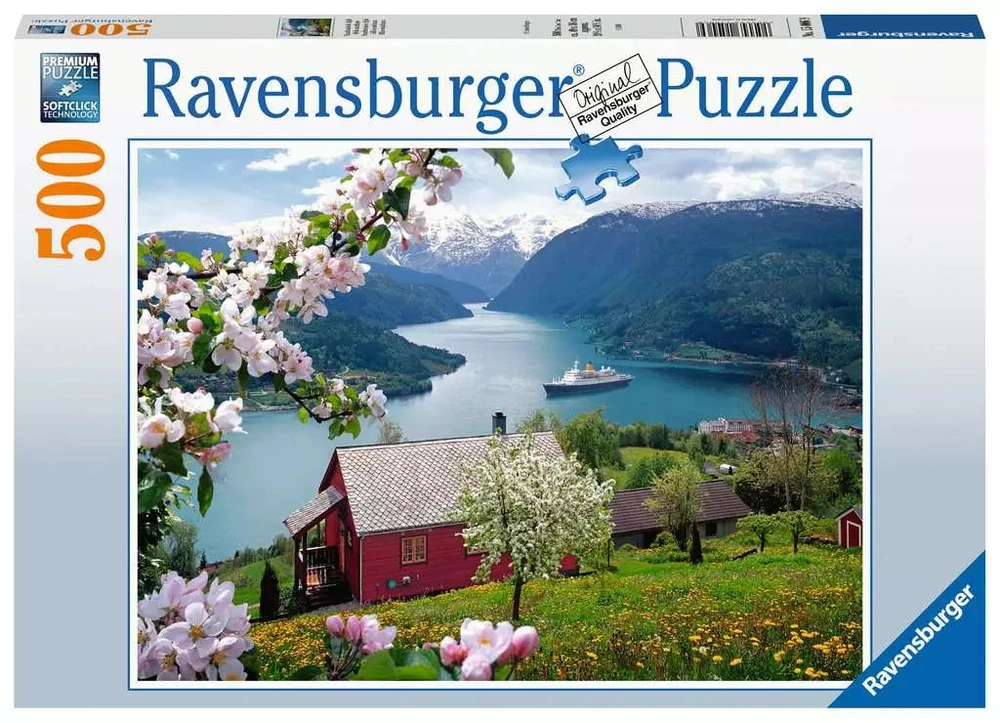 Ravensburger Dėlionė 500 vnt. - Skandinavija