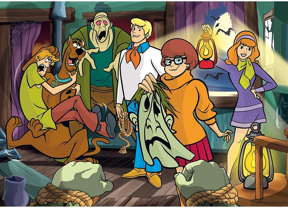 Ravensburger 2D Dėlionė 1000 vnt. - Scooby Doo