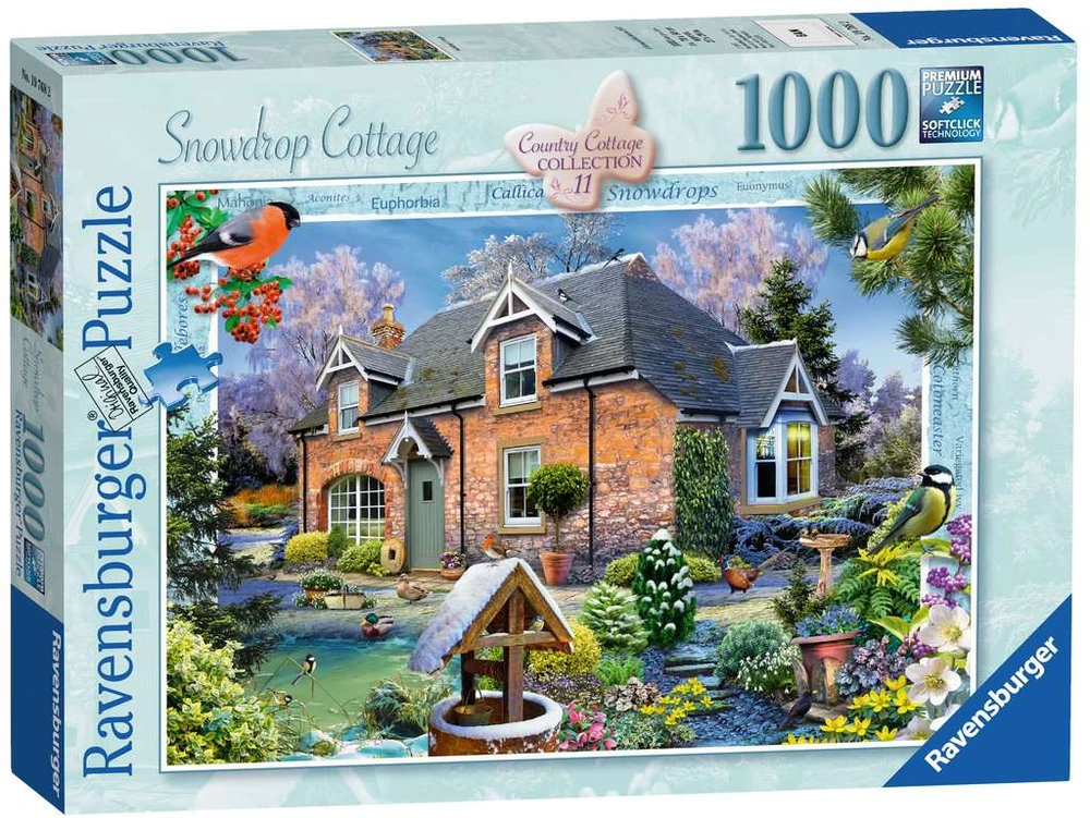 Ravensburger Dėlionė 1000 vnt. - Universalus kaimo namas