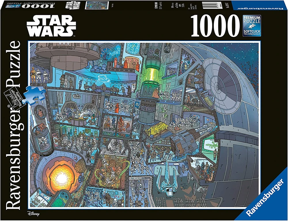 Ravensburger dėlionė „Star Wars: Kur Vukis?“, 1000 det.