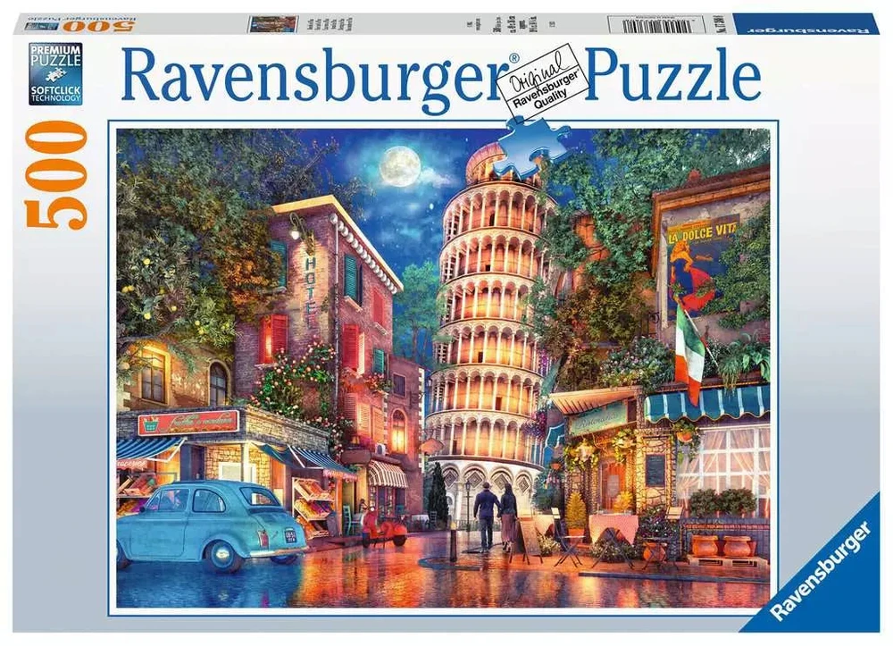 Ravensburger Dėlionė 500 vnt. - Pizos bokštas