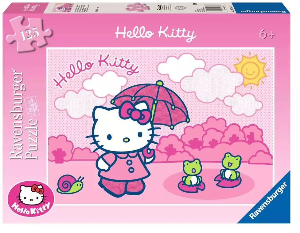 Ravensburger didelė dėlionė „Hello Kitty“, 125 det., nuo 6 m.