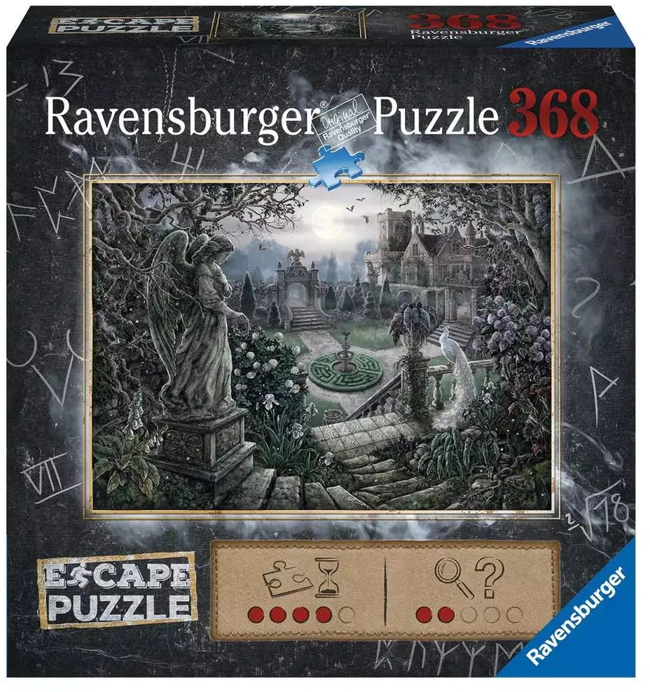 Ravensburger Escape dėlionė „Vidurnaktis sode“, 368 det.