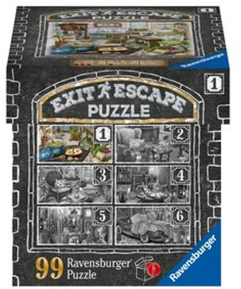 Ravensburger EXIT Dėlionė 99 vnt. - Virtuvė