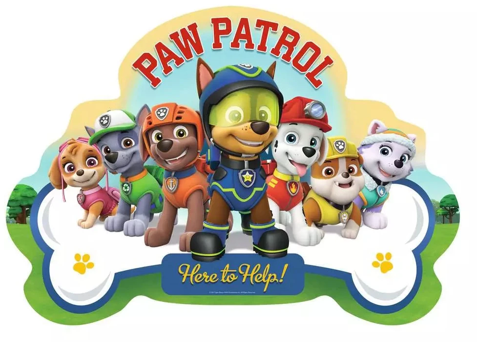 Ravensburger figūrinė grindų dėlionė „Šunyčiai patruliai“, 24 det., nuo 3 m.